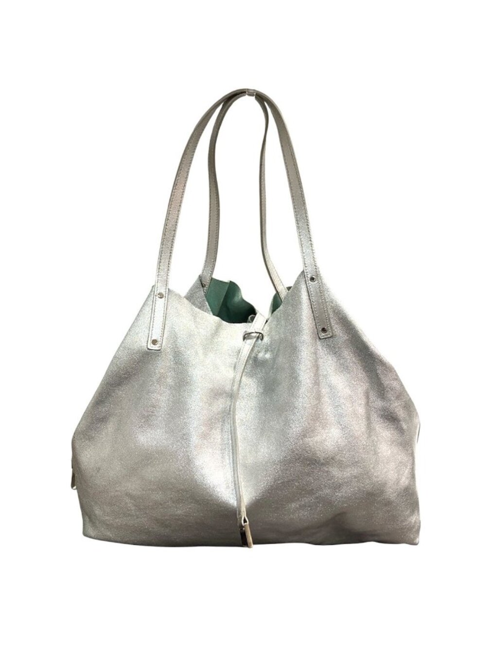 Tiffany & Co Reversible Tote Bag Leather Suede
